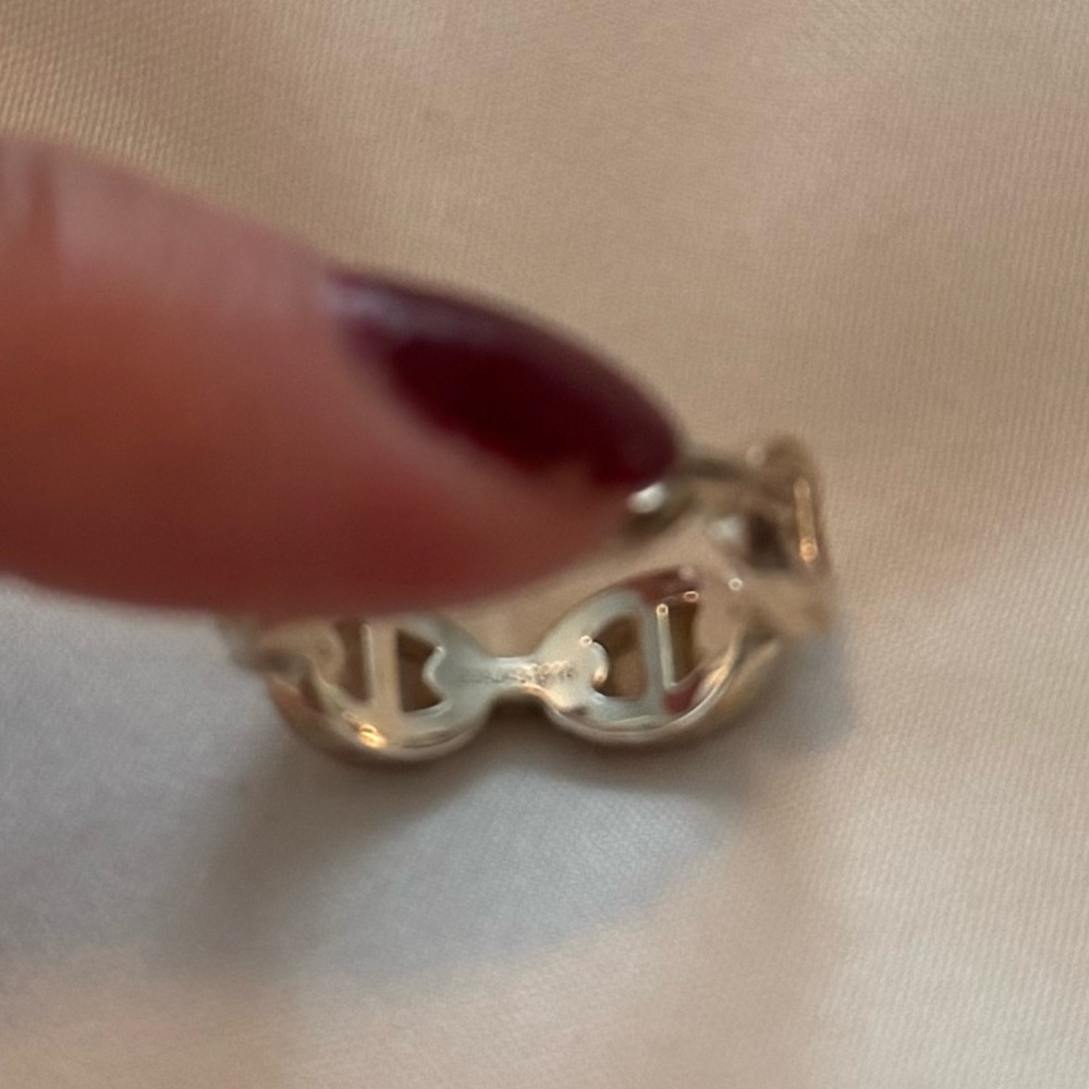 Hermes Chaine d'ancre Enchainee ring, small model - Picture 8 of 8